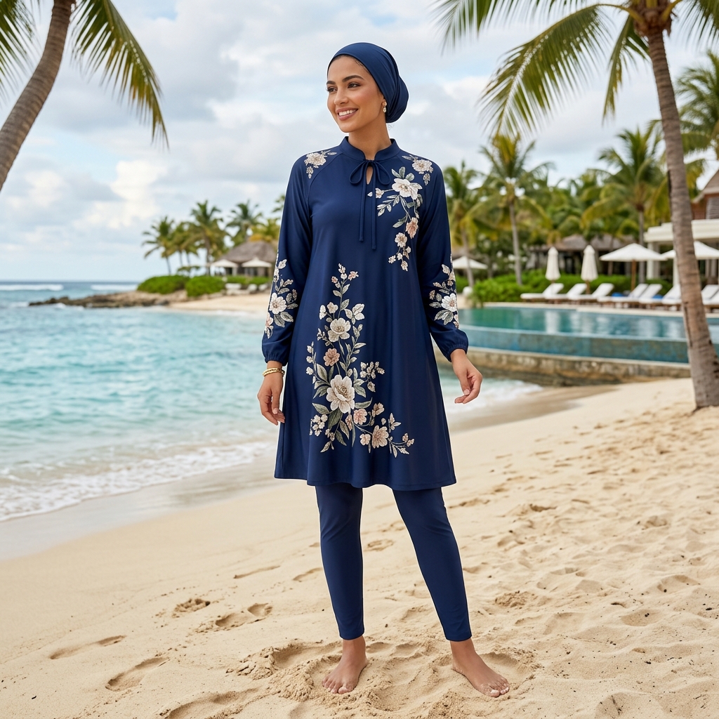 Indigo Oasis Swim Tunic